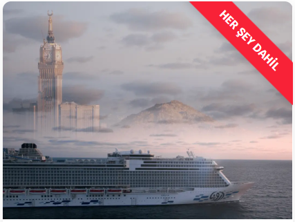 621 A/ AROYA CRUISES GEMİ  UÇAK PAKETLİ İSTANBUL HAREKETLİ CİDDE MEKKE 12.09.2026 -> 22.09.2026  10 Gece  /  11 Gün